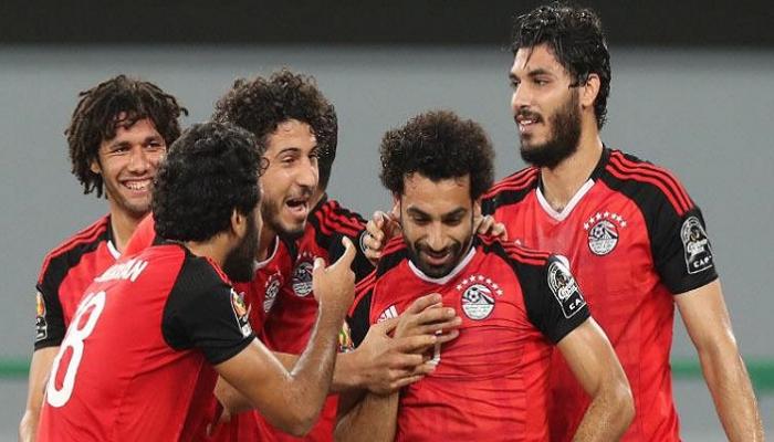 لاعبو منتخب مصر