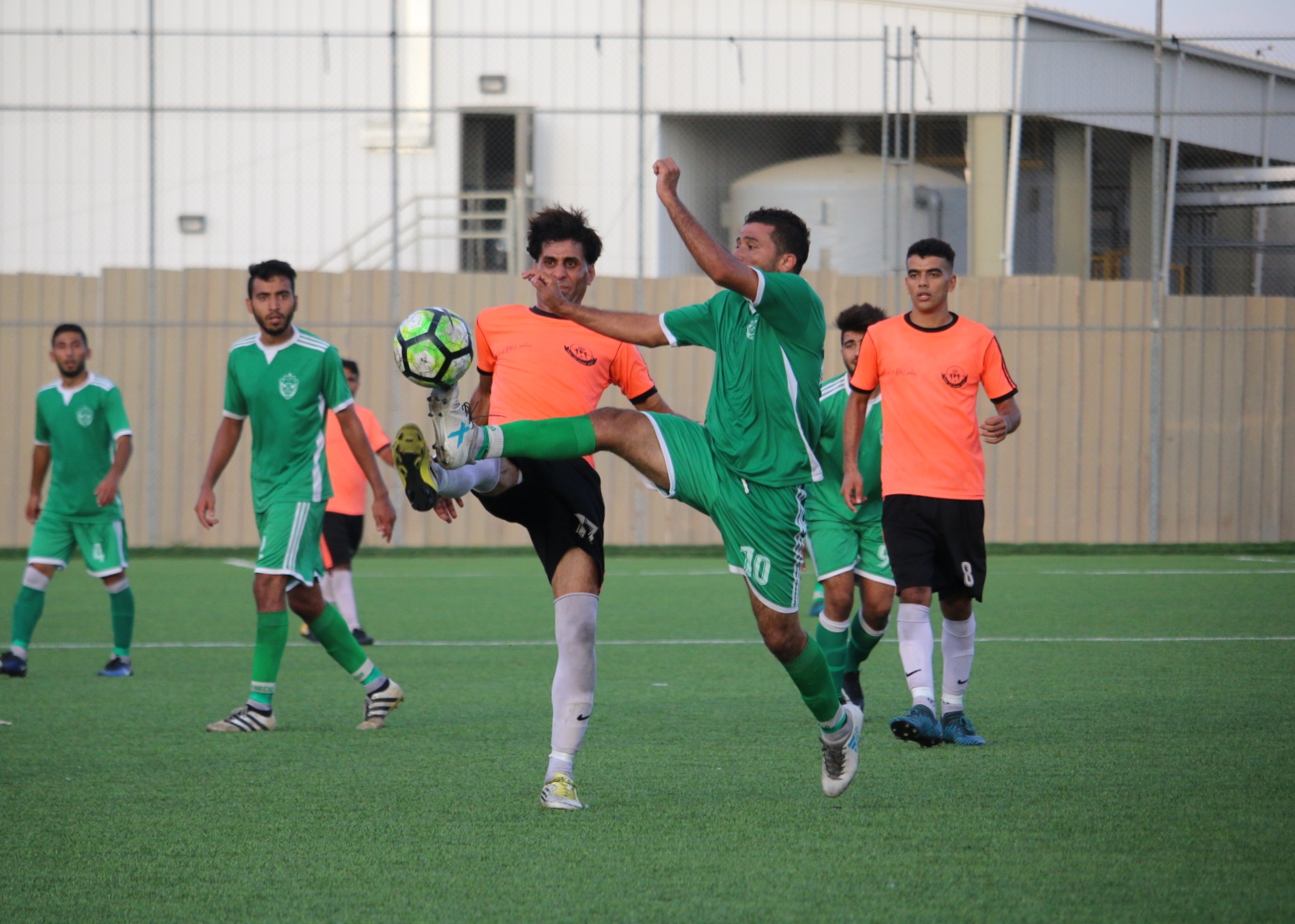 جانب من أحد مباريات الدرجة الممتازة