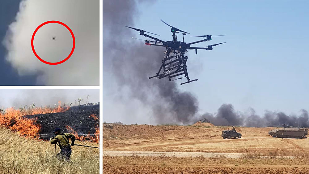 "قد تصل لعمق إسرائيل" .. تسلل الطائرة المتفجرة من غزة