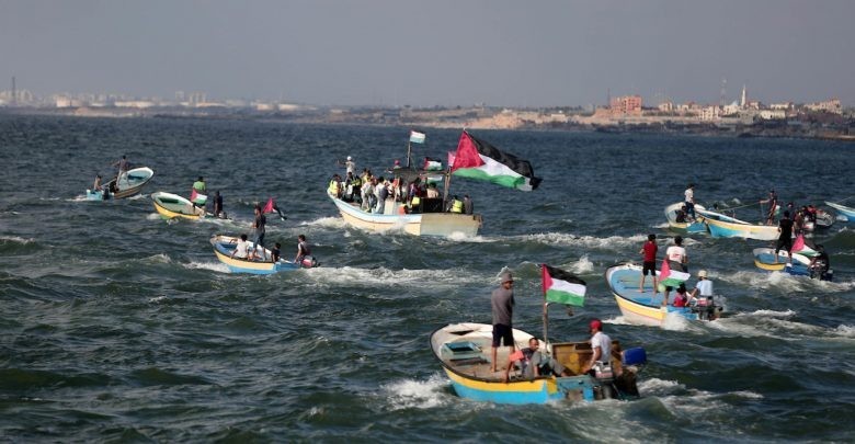  انطلاق الحراك البحري السابع لكسر الحصار عن غزة