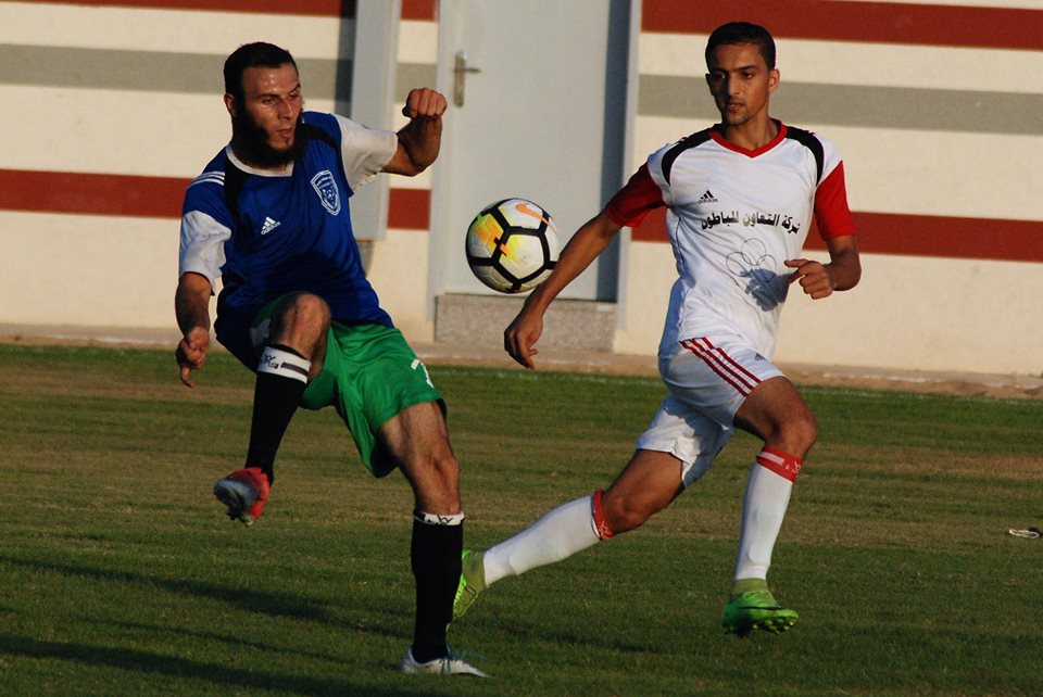 جانب من أحد مباريات العطاء في دوري الأولى