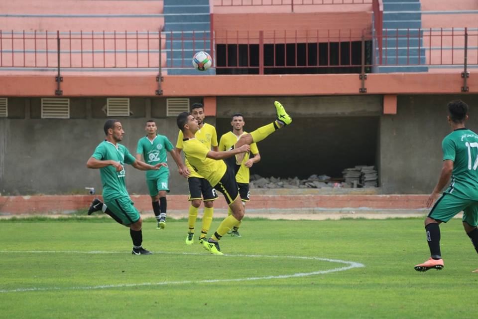 جانب من المباراة