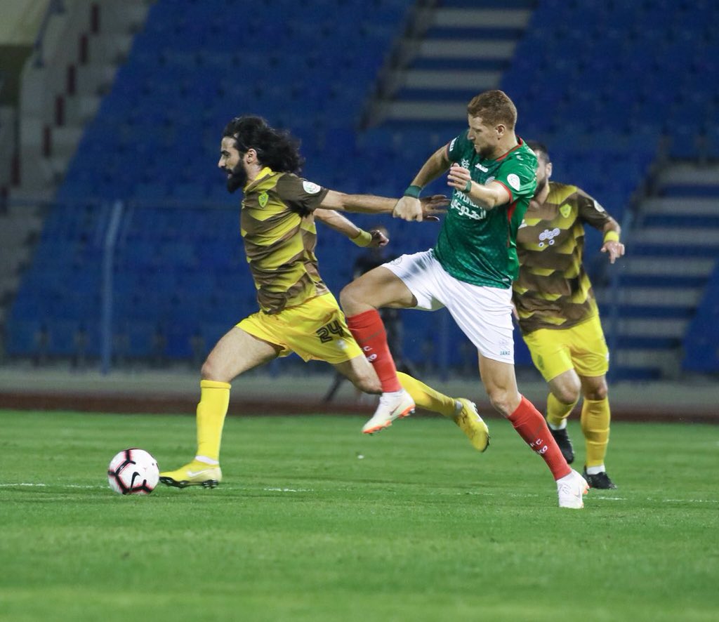 جانب من أحد مباريات الدوري السعودي