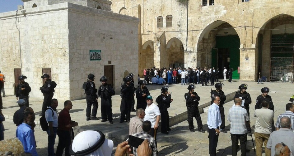 شهد المسجد الأقصى المبارك اقتحامات يومية من قبل مجموعات المستوطنين