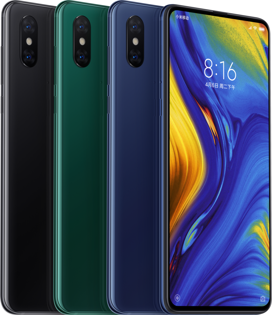 يحمل Mi Mix 3 شاشة من نوع AMOLED