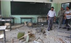 غزة: تعرض مدرسة لقصف الاحتلال 