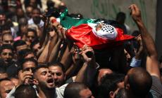 جنازة شهيد فلسطيني - ارشيف