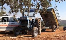 صورة للتراكتور الذي كان يقوده المعقتل