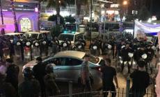 قمع مسيرة رام الله