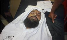 لحظة وصول الشهيد إلى المستشفى