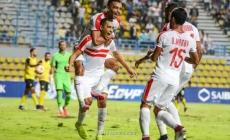 فرحة لاعبي الزمالك بالفوز