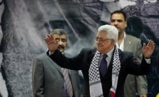 عباس خلال المؤتمر السادس