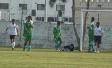 أحدى لقطات المباراة