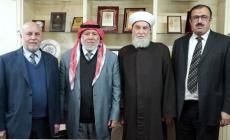 تم الاتفاق خلال الزيارة على التعاون المشترك بين مؤسسة القدس الدولية ورابطة علماء فلسطين