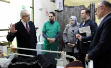 "الوفاء" بغزة يبحث التعاون الطبي مع وفد نرويجي