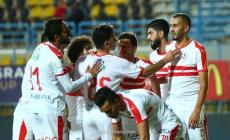 فرحة لاعبي الزمالك بالفوز