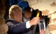 خلال افتتاح النفق الاستيطاني