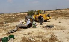 شرطة الاحتلال تهدم مساكن العراقيب للمرة 149
