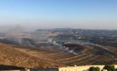 صورة من مكان عملية رد حزب الله اللبناني