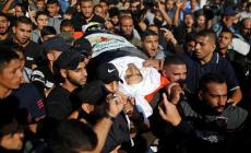 من جنازة الشهيد ابو العطا