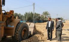 صورة لتفقد المشروع