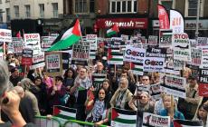 تظاهرة دعما لفلسطين