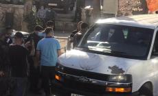 صورة أثناء قمع أجهزة السلطة التظاهرة