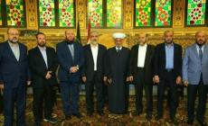 خلال لقاء وفد الحركة بمفتي لبنان