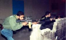 صورة لمقاومين يتصدون لجنود الاحتلال خلال معركة جنين