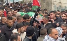 صورة من جنازة الشهداء