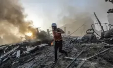 استشهاد ضابط في الدفاع المدني