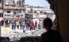 كارثة إنسانية في غزة.