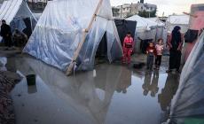 خيام النازحين -غزة