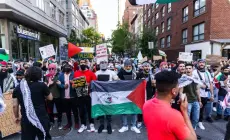 مظاهرة في الولايات المتحدة دعما لغزة