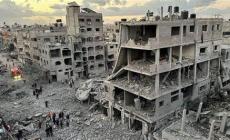 خلال 24 ساعة... طائرات الاحتلال تدمر 6 بنايات تضم أكثر من 100 شقة سكنية في غزة