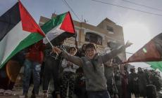 فرحة اطفال غزة بإعلان وقف إطلاق النار