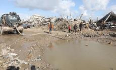 الدفاع المدني: 25 وفاة وانهيار 18 بناية سكنية بفعل المنخفضات الجوية في غزة