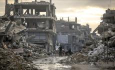 استشهاد 5 مواطنين في غزة بينهم طفل بسبب البرد والانهيارات