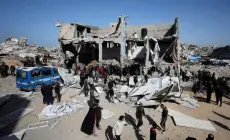 داخلية غزة تصدر بيانًا بشأن القصف الإسرائيلي لمقر شرطة الشيخ رضوان غرب غزة