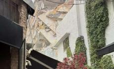 إصابات في صفوف المستوطنين بانهيار مبنى جزئيًا في تل أبيب نتيجة قصفه بصاروخ إيراني صباح اليوم