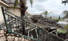 مستوطنة "كريات شمونة" جراء قصف صاروخي من حزب الله.