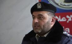 المتحدث باسم الشرطة الفلسطينية في غزة أيمن البطنيجي