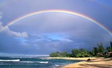 صورة لقوس قزح