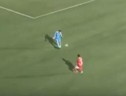 جانب من المباراة