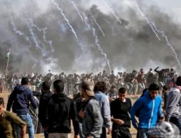 مواجهات مع الاحتلال على حدود غزة