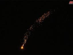 صاروخ على هدف قرب مطار دمشق