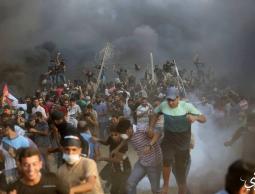 صورة من مسيرات العودة