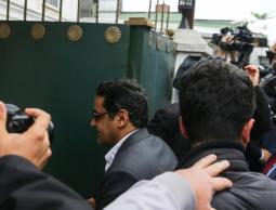 فريق التفتيش السعودي يدخل منزل القنصل السعودي تمهيدا للتفتيش (الأناضول)