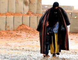 مهاجرون في مخيم الركبان