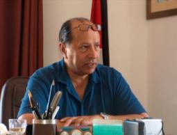 عبد الله الإفرنجي مستشار محمود عباس  الذي يترأس الوفد